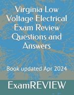 Virginia Low Voltage Electrical Exam Review Questions and Answers