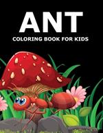 Ant Coloring Book For Kids