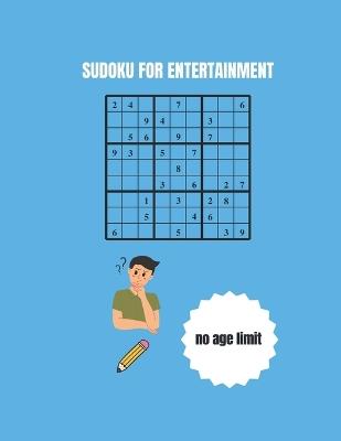 sudoku game for fun: funny entertainment game books - Hector Rafael Gimenez - cover