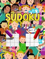 Sudoku for smart kids ages 8-12: 100 sudoku puzzles including 9X9's and 6X6's - activity puzzle book for kids ages 8-12 years old.