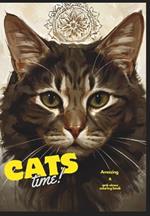 Cats Time: Amazing & Anti-Stress Coloring Book