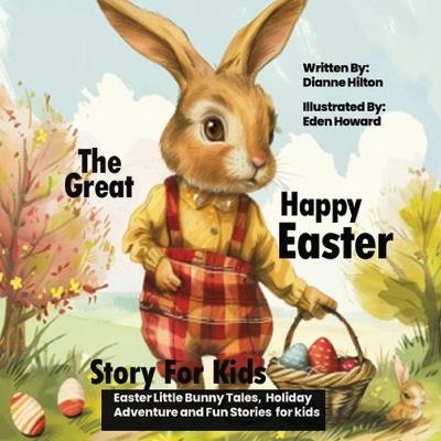 The Great Happy Easter Story For Kids: Easter Little Bunny Tales, Holiday Adventure and Fun Stories for kids - Dianne Hilton - cover
