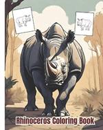 Rhinoceros Coloring Book For Kids: Rhinoceros Coloring Pages for Children, Teens, Adults / Rhinoceros Designs for Mindfulness and Relaxation