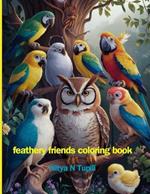 Feathered Friends Coloring Book