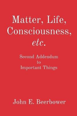 Matter, Life, Consciousness, etc.: Second Addendum to Important Things - John E Beerbower - cover