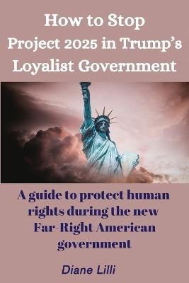 How to Stop Project 2025: A guide to stop the Far Right in Trump's regime and protect U.S. human rights - Lilli - cover