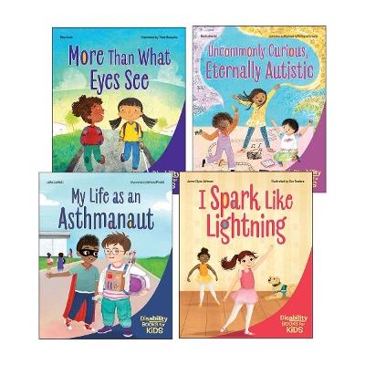 Disability Books for Kids 4-Book Set - Miso Kwak,Rasha Hamid,Jake Lockett - cover