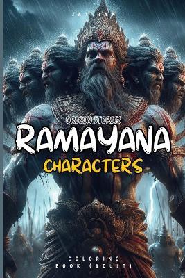 Ramayana Character's Coloring Book - Jay Ram - cover