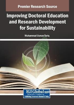 Improving Doctoral Education and Research Development for Sustainability - cover