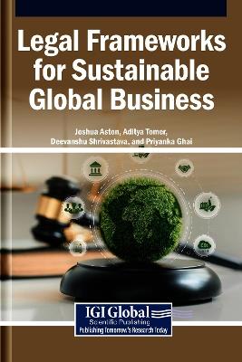 Legal Frameworks for Sustainable Global Business - cover
