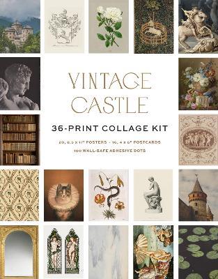 Vintage Castle Wall Collage Kit - Insight Editions - cover