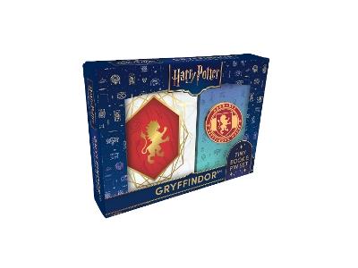 Harry Potter: Gryffindor Tiny Book and Pin Set - Insight Editions - cover