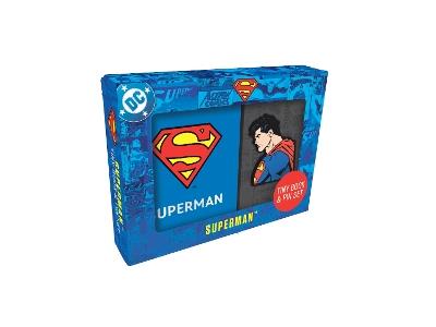 DC Comics: Superman Tiny Book and Pin Set - Insight Editions - cover