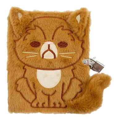 Harry Potter: Crookshanks Plush Lock & Key Diary - Insight Editions - cover