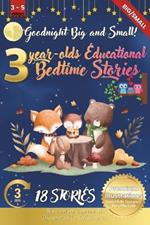 Goodnight Big and Small: 3-Year-Old's Educational Bedtime Stories with Premium Illustrations: An Engaging Exploration of Opposites to Inspire Curiosity and Early Learning Before Bedtime