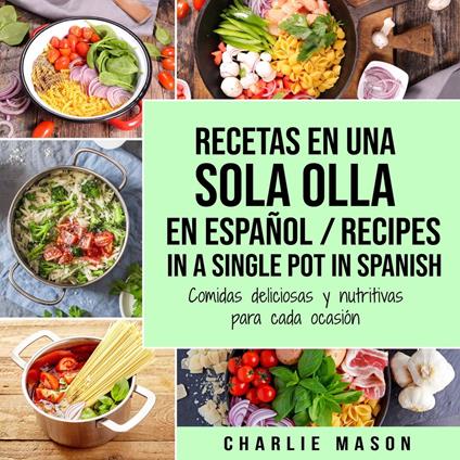 Recetas en Una Sola Olla En Español/ Recipes in a single pot in Spanish: Comidas deliciosas y nutritivas para cada ocasión