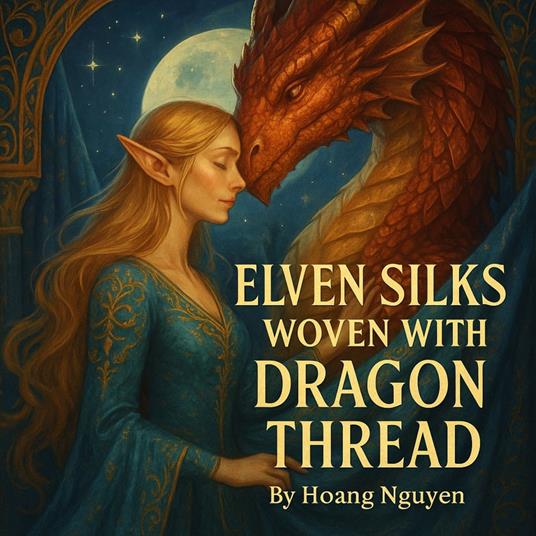 Elven Silks Woven with Dragon Thread: A Seamstress's Enchanted Union in the Courts of Luminara