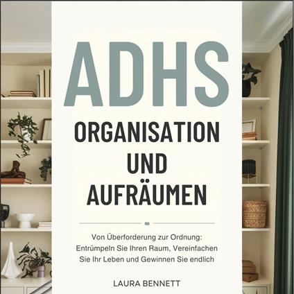 ADHS Organisation und Aufräumen: Von Überforderung zur Ordnung: Entrümpeln Sie Ihren Raum, Vereinfachen Sie Ihr Leben und Gewinnen Sie endlich Kontrolle ohne Erschöpfung