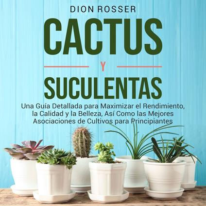 Cactus y Suculentas: Una guía detallada para maximizar el rendimiento, la calidad y la belleza, así como las mejores asociaciones de cultivos para principiantes