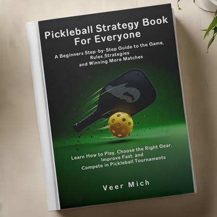 Pickleball Strategy Book for Everyone: A Beginners Step-by-Step Guide to the Game, Rules, Strategies, and Winning More Matches