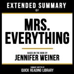 Extended Summary - Mrs. Everything