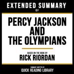 Extended Summary - Percy Jackson And The Olympians
