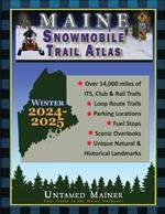 2024-2025 Maine Snowmobile Trail Map Atlas