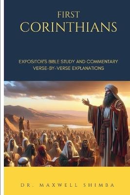 First Corinthians: The Expositor's Bible Study and Commentary: Verse-by-Verse Explanations - Maxwell Shimba - cover