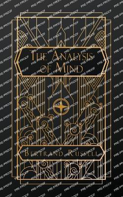 The Analysis of Mind - Bertrand Russell - cover