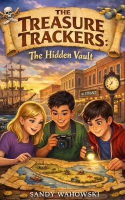 The Treasure Trackers: The Hidden Vault - Sandy Wahowski - cover