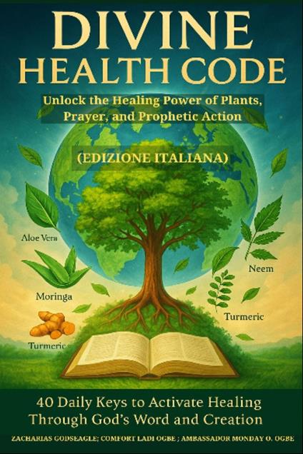 DIVINE HEALTH CODE - 40 Daily Keys to Activate Healing Through God's Word and Creation Unlock the Healing Power of Plants, Prayer, and Prophetic Action ITALIAN EDITION (Edizione italiana) - Zacharias Godseagle,Ambassador Monday O. Ogbe - ebook
