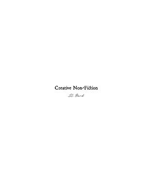 Creatve Non-F1cton - J Board - cover