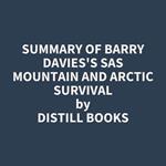 Summary of Barry Davies's SAS Mountain and Arctic Survival