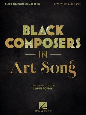 Black Composers in Art Song: Low Voice and Piano - cover
