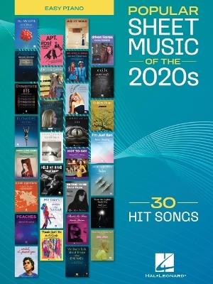 Popular Sheet Music of the 2020s: 30 Hit Songs - cover
