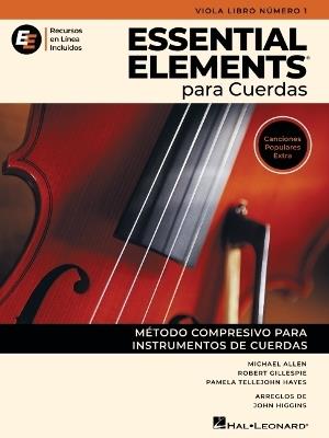 Essential Elements Para Cuerdas - Viola Libro Numero 1 - Recursos En Linea Incluidos - cover