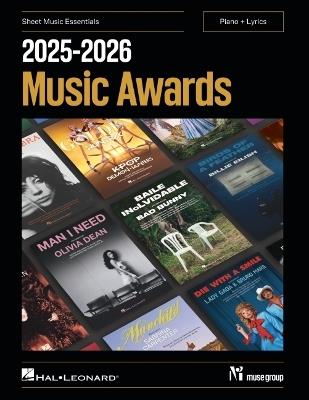 2025-2026 Music Awards: Sheet Music Essentials - cover