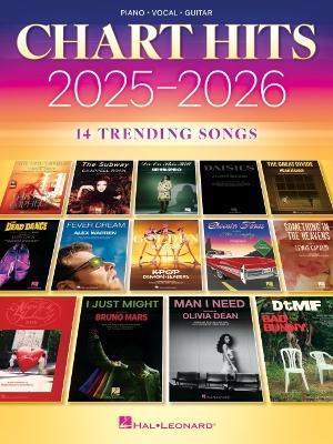 Chart Hits 2025-2026 - Piano/Vocal/Guitar Songbook - cover