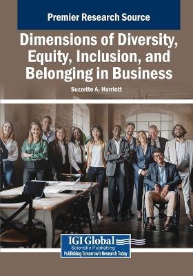 Dimensions of Diversity, Equity, Inclusion, and Belonging in Business - cover