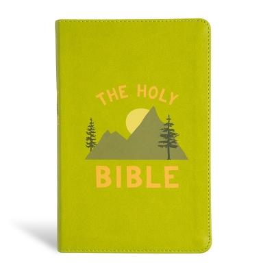 KJV Kids Bible, Green Leathertouch - cover