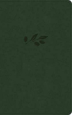 CSB Single-Column Personal Size Reference Bible, Olive Leathertouch - Csb Bibles by Holman - cover