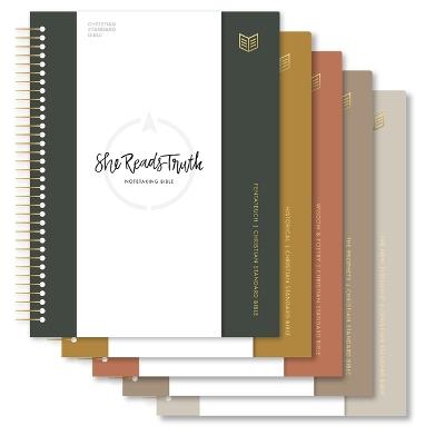 CSB She Reads Truth Spiral-Bound Notetaking Bible, Five-Volume Set, Hardcover - Raechel Myers,Amanda Bible Williams,Csb Bibles by Holman - cover