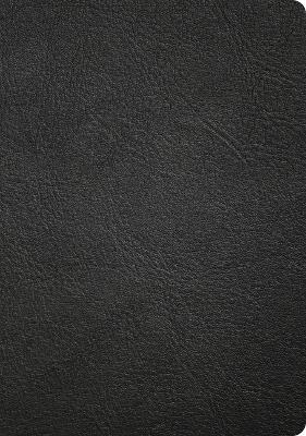 CSB Baker Illustrated Study Bible, Black Genuine Leather - Csb Bibles by Holman - cover