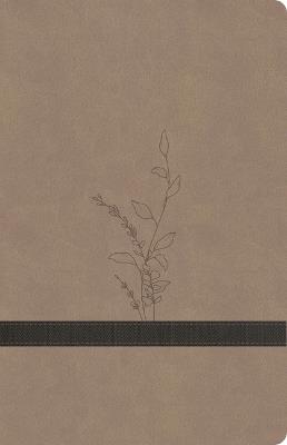 KJV Large Print Personal Size Reference Bible, Earthen Suedesoft Leathertouch, Indexed - cover