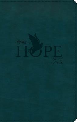 CSB Here's Hope Bible, Dark Teal Leathertouch - Csb Bibles by Holman - cover