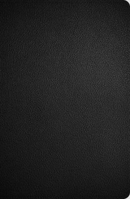 CSB Giant Print Reference Bible, Optimal Type, Digital Study Edition, Black Genuine Leather - Csb Bibles by Holman - cover