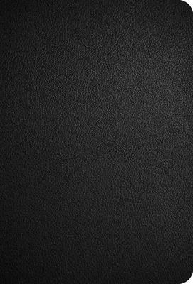 CSB Large Print Compact Reference Bible, Optimal Type, Digital Study Edition, Black Genuine Leather - cover
