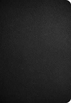 CSB Personal Size Giant Print Bible, Optimal Type, Digital Study Edition, Black Genuine Leather, Indexed - Csb Bibles by Holman - cover
