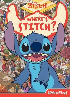 Disney: Where's Stitch? Look and Find - Pi Kids - cover