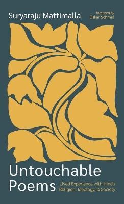 Untouchable Poems - Suryaraju Mattimalla - cover